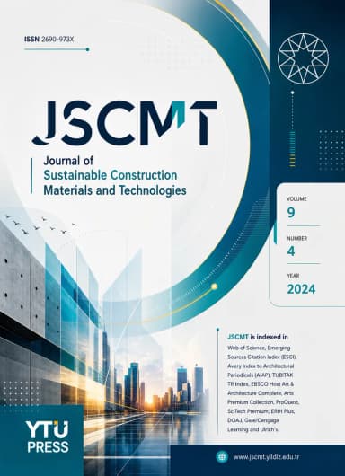 Journal of Sustainable Construction Materials and Technologies cover